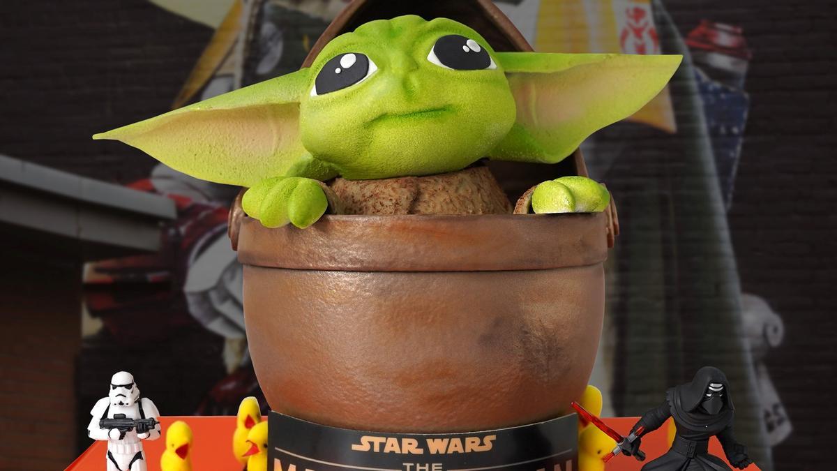 La mona de Baby Yoda de Escribà.