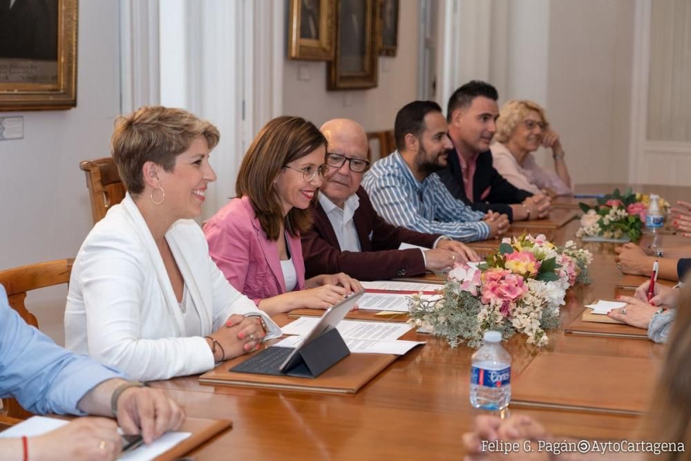 Así queda el nuevo Gobierno municipal de Cartagena