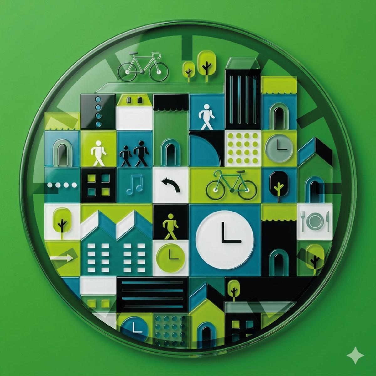 Ilustración 'Canarias de los 15 minutos'.