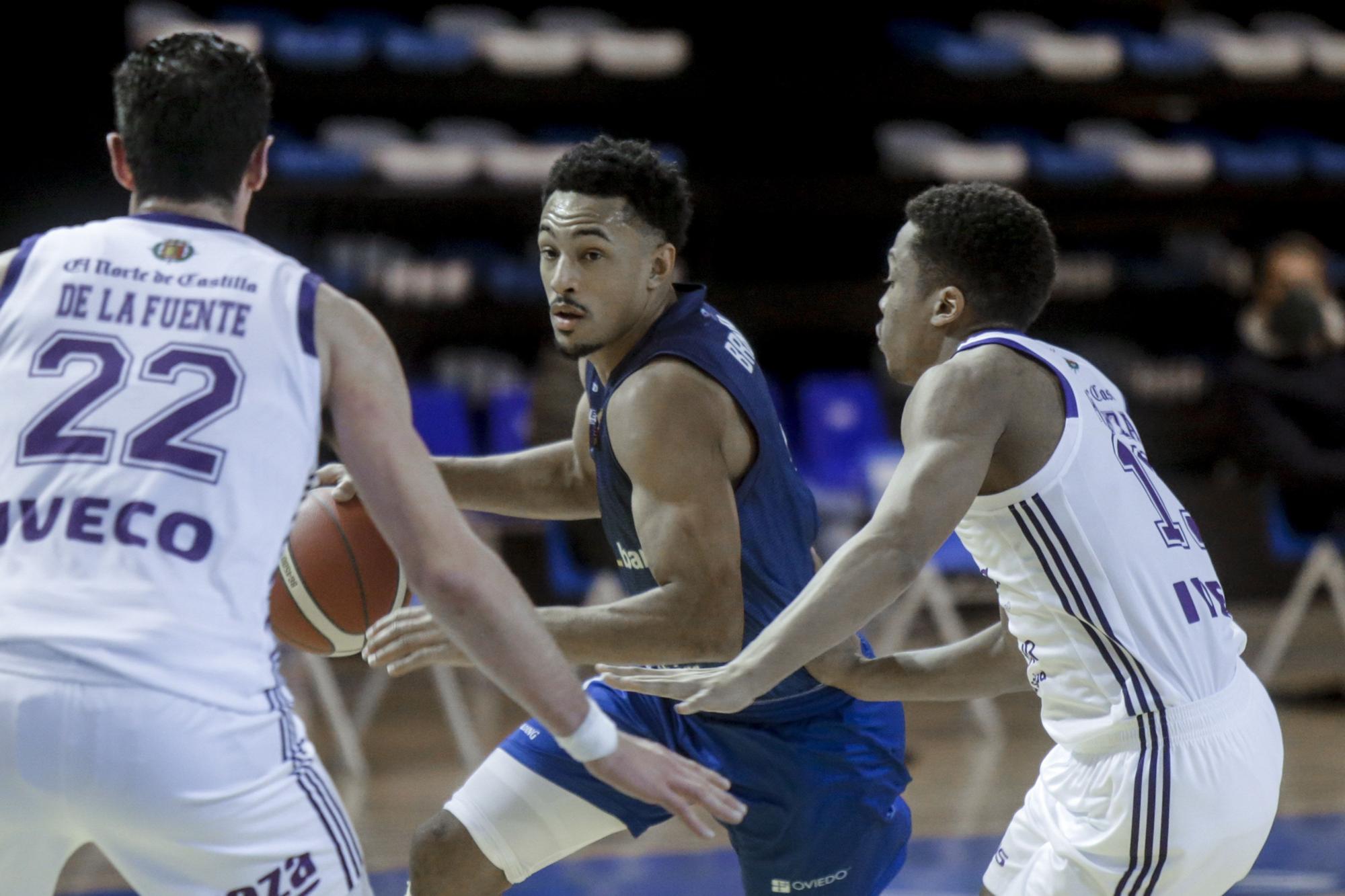 Victoria (83-78) del Liberbank Oviedo Baloncesto ante el potente Valladolid