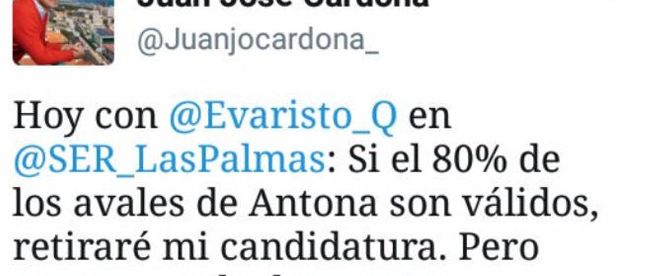 Los rivales de Antona le retan a demostrar que todos sus avales son válidos