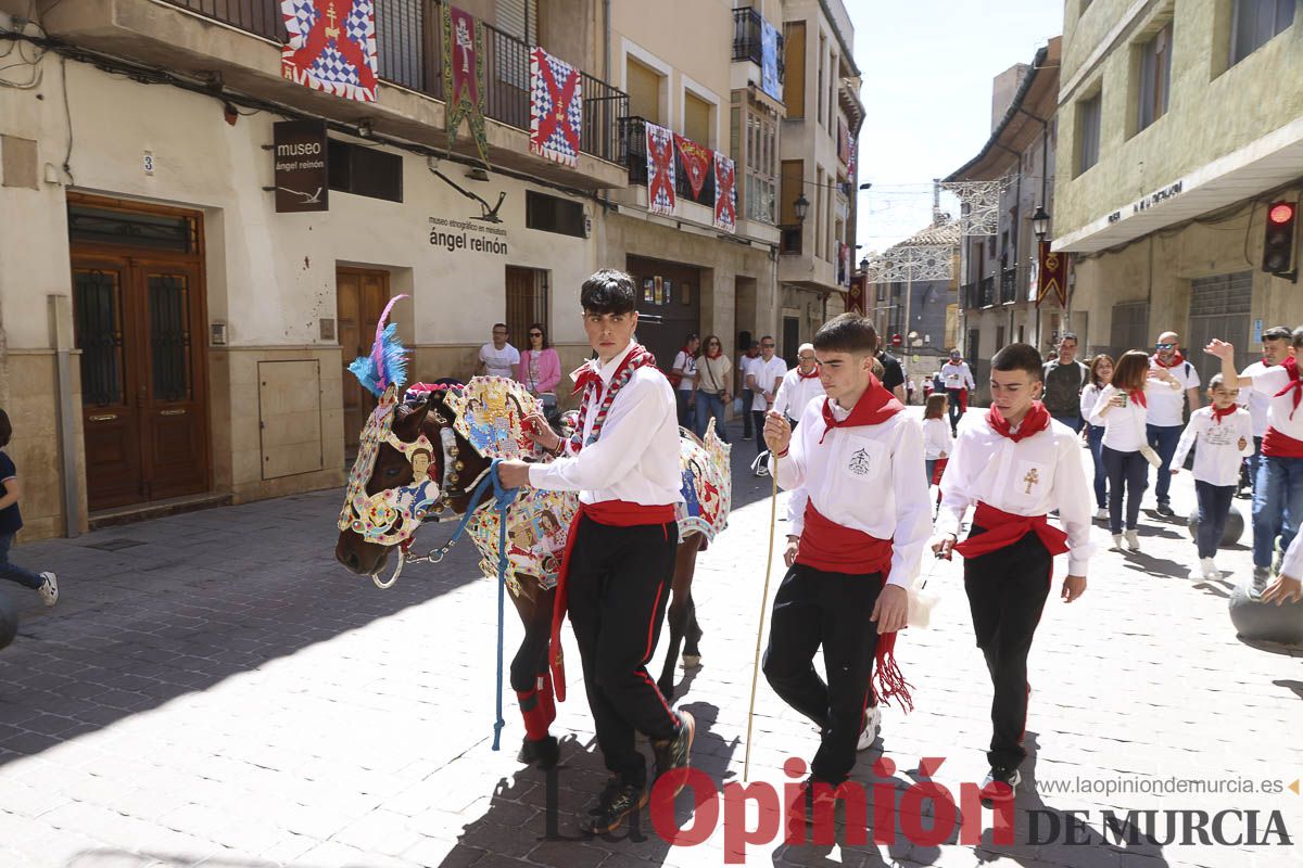 Fiestas de Caravaca: desfile infantil de los Caballos del Vino