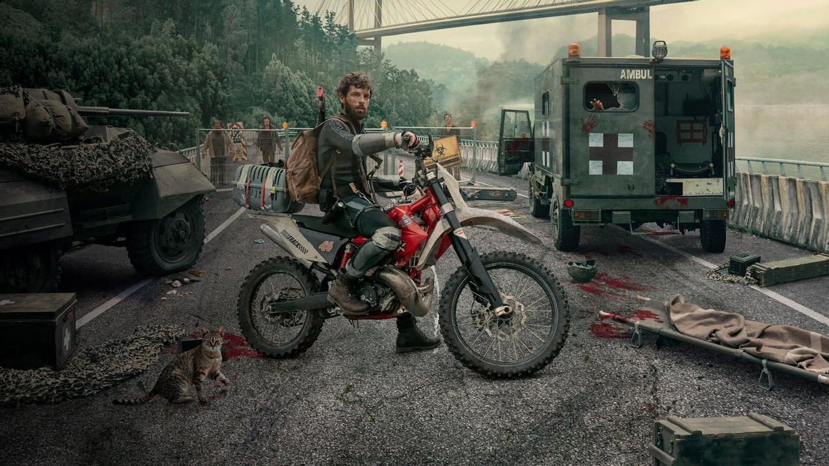 Cartel promocional de 'Apocalipsis Z: El principio del fin', película rodada en Galicia y basada en el universo 'zombie' de Manel Loureiro.