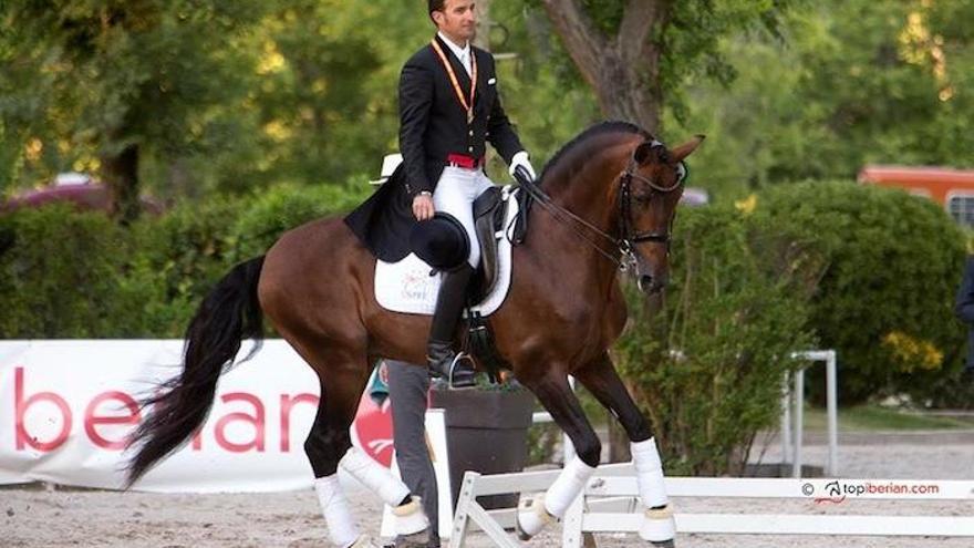 El mijeño, a lomos de «Glorioso», consiguió ayer la octava plaza y fue el mejor de los cuatro españoles.