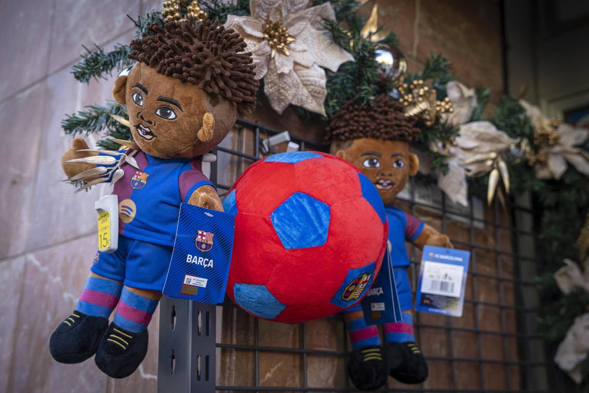 Tienda de merchandising Xocotó, junto al Camp Nou.