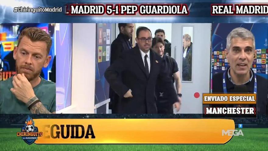 José Luis Sánchez defiende al Real Madrid: "el Madrid le ha endosado un 5-1 a Pep Guardiola"