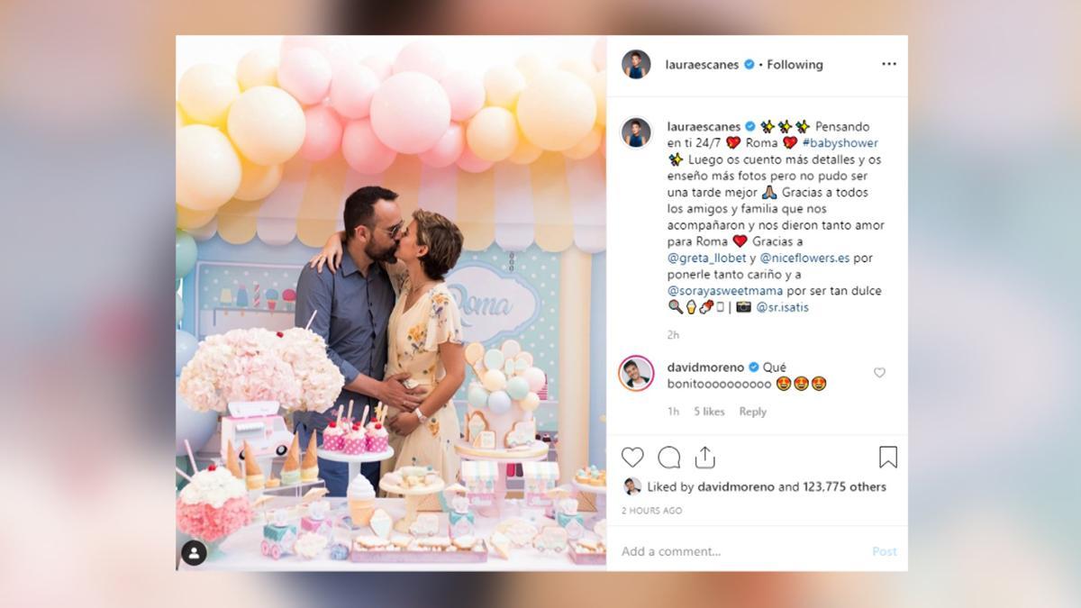 Laura Escanes y Risto celebran la 'baby shower' de su hija