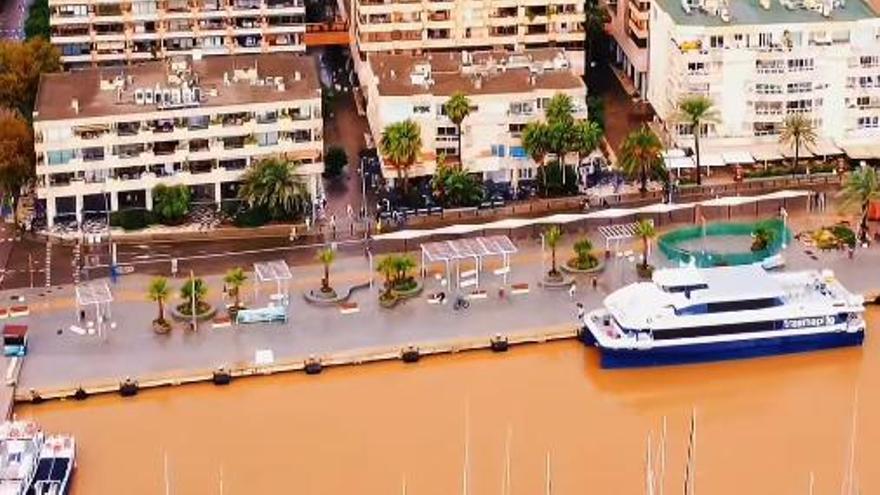 El puerto de Ibiza el pasado 12 de octubre.