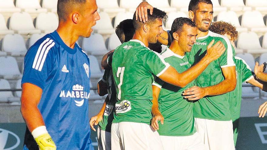 El Córdoba CF ofrece luces y sombras contra el Marbella (4-3)