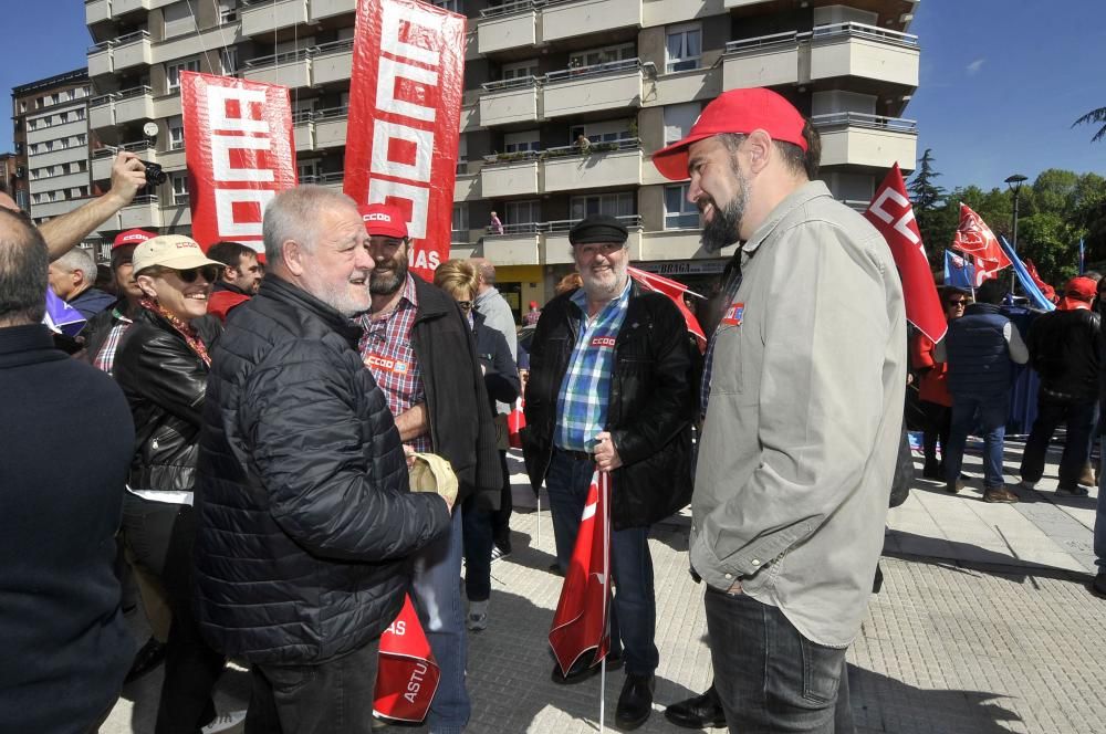 1 de mayo: Miles de personas se manifiestan en Asturias para reivindicar mejoras laborales