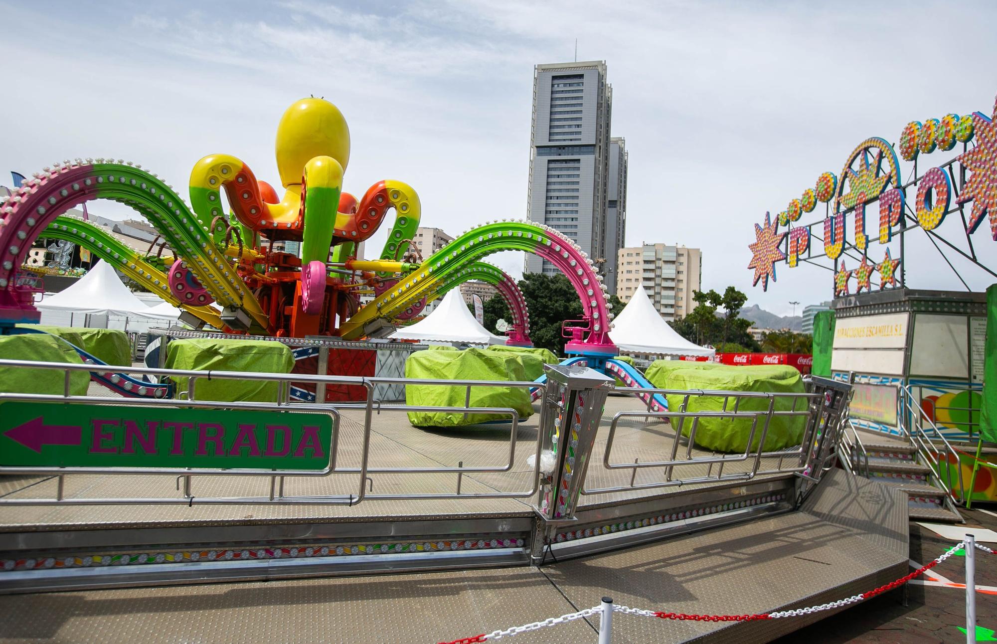 Feria de atracciones Palmétum Santa Cruz