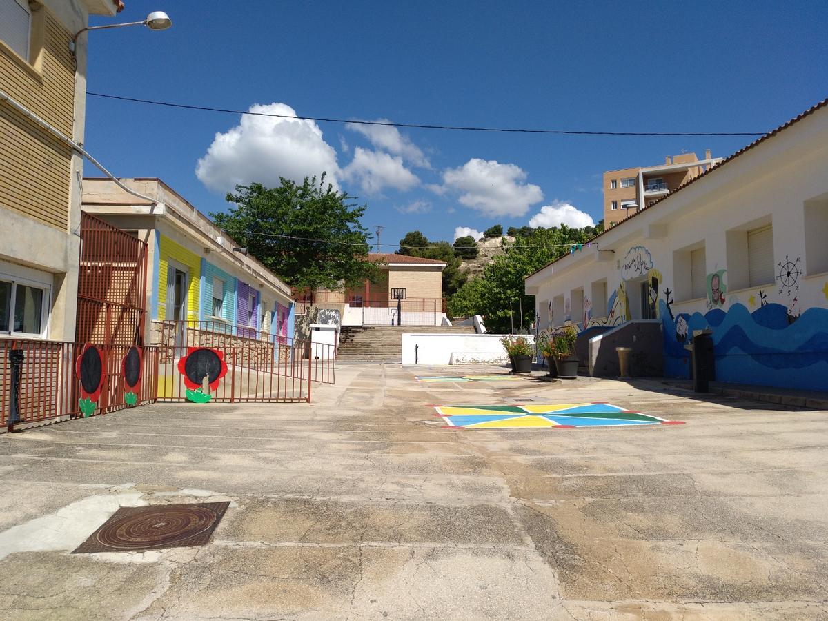 El colegio Cristòfol Colom de Xixona