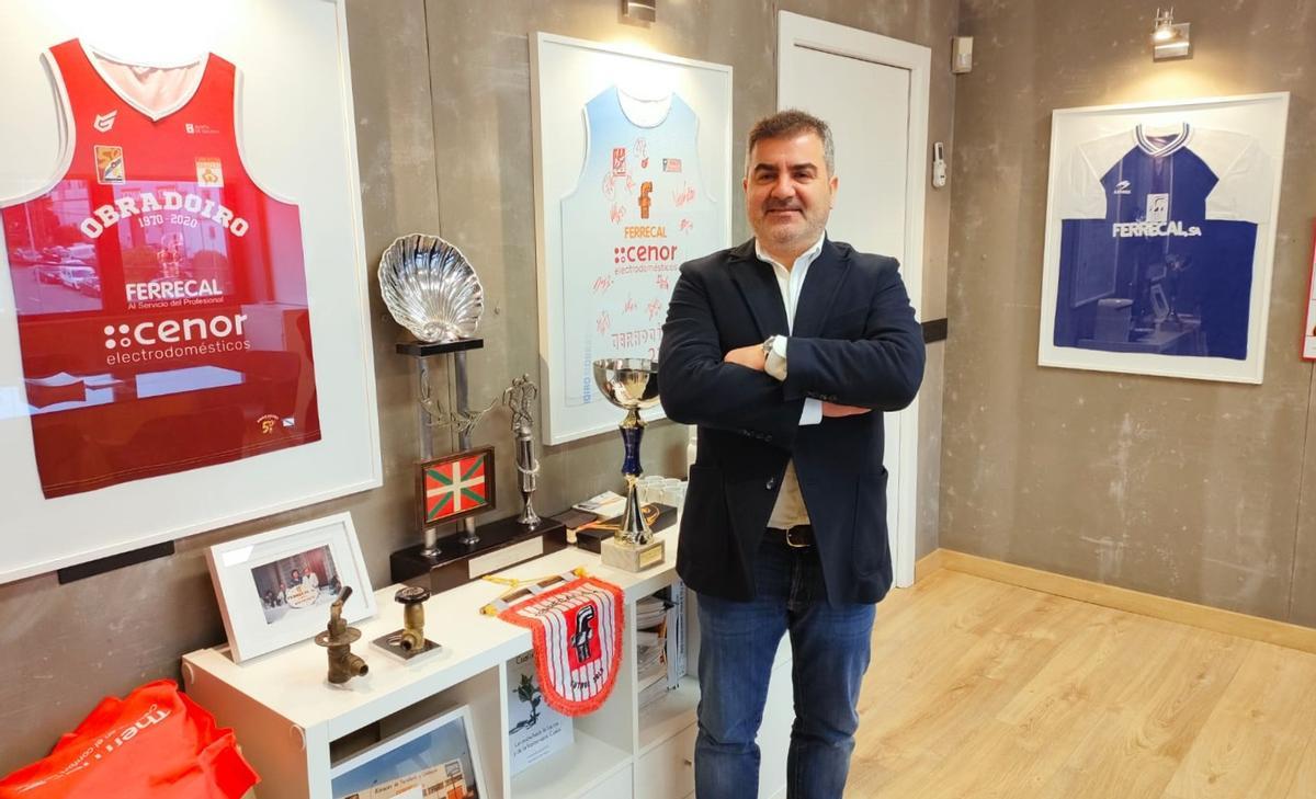 Juan Francisco Vázquez, director general de Ferrecal