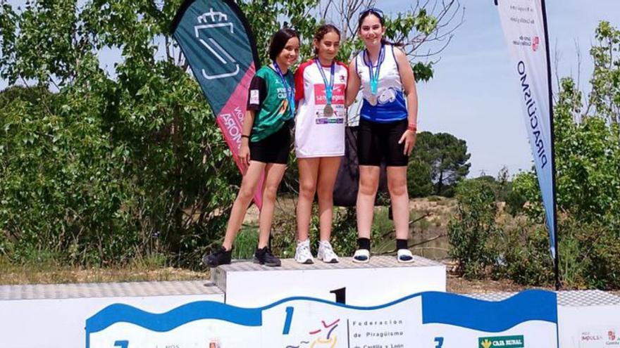 El piragüismo de Zamora copa los podios en Monte La Reina