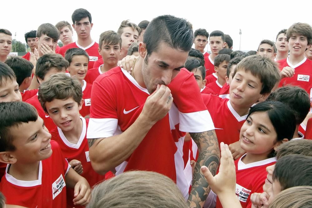 Presentación de Mariño y Lillo con el Sporting