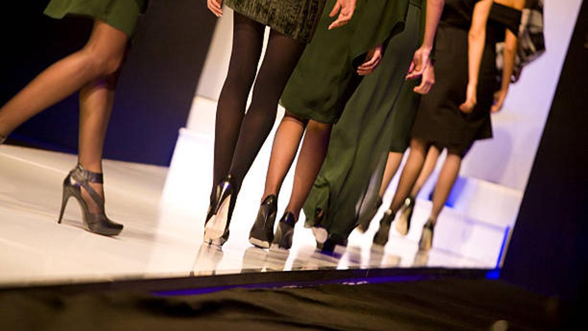 Modelos en una pasarela