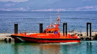 Evacuan a un turista de 42 años de las Cíes con un pie fracturado