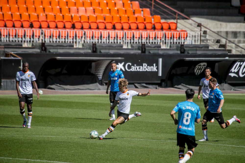 Las imágenes del regreso a Mestalla