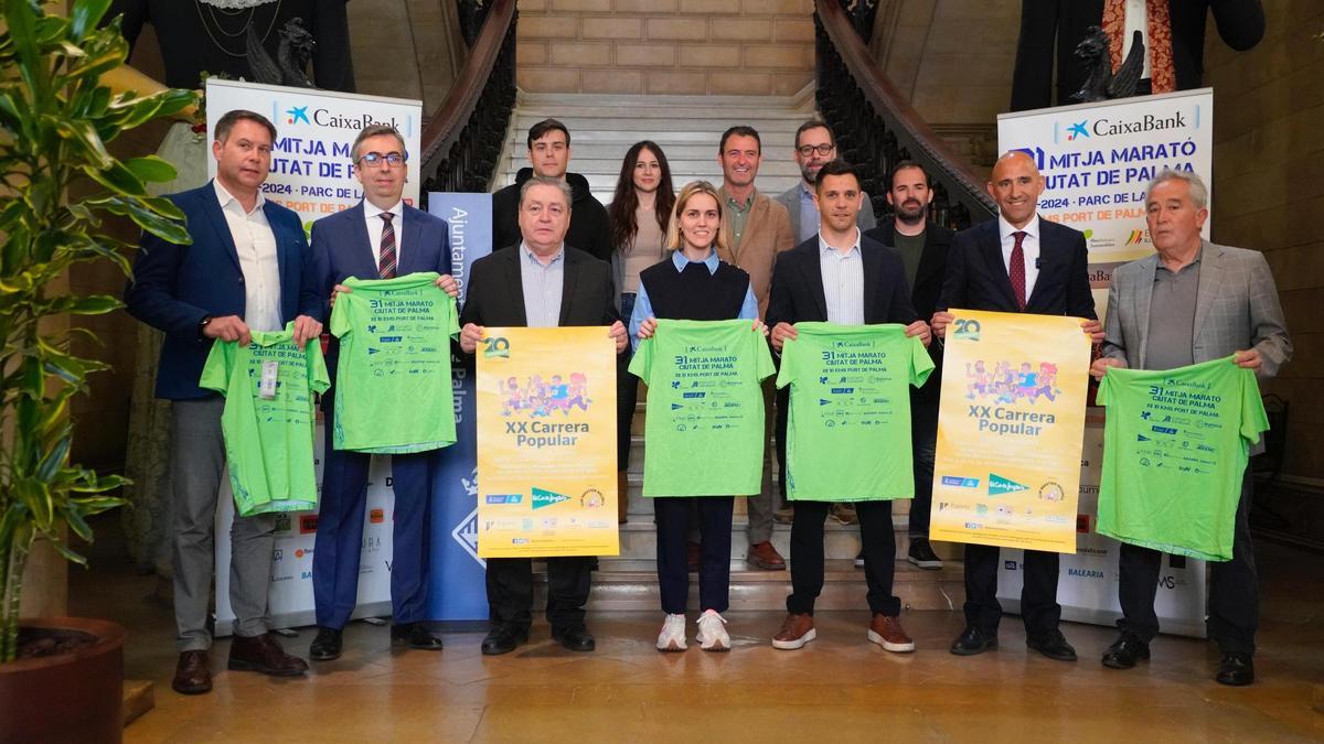 Presentación de la Mitja Marató Ciutat de Palma en Cort