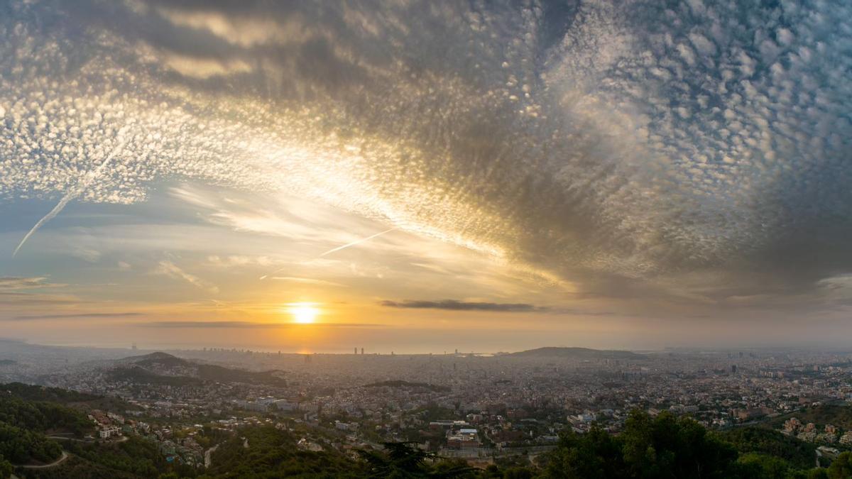 Cielo en Barcelona