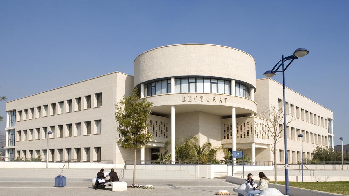 Edificio del rectorado de la Universitat Jaume I