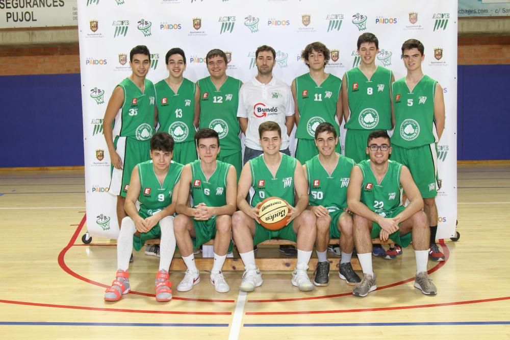 El teu equip. ASFE, Paidos i Escola de Bàsquet San