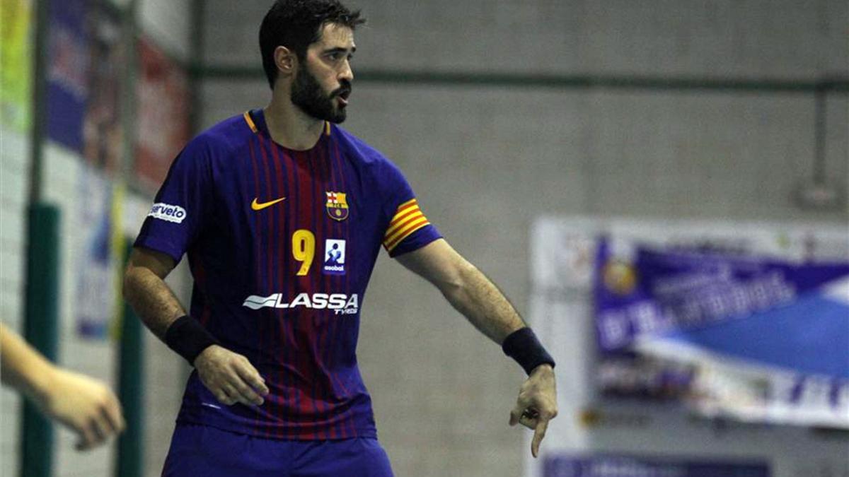 Entrerríos repite como capitán del FC Barcelona Lassa junto a Tomàs y Sorhaindo