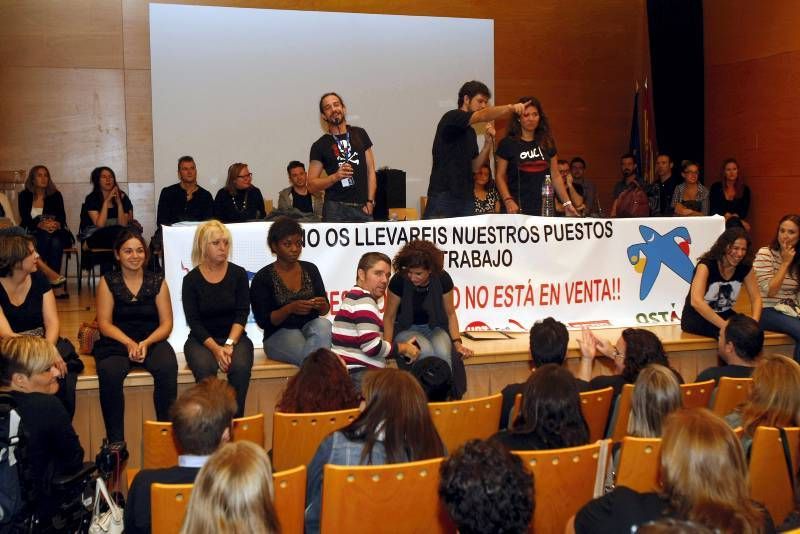 Las protestas de la plantilla de Iberalbión