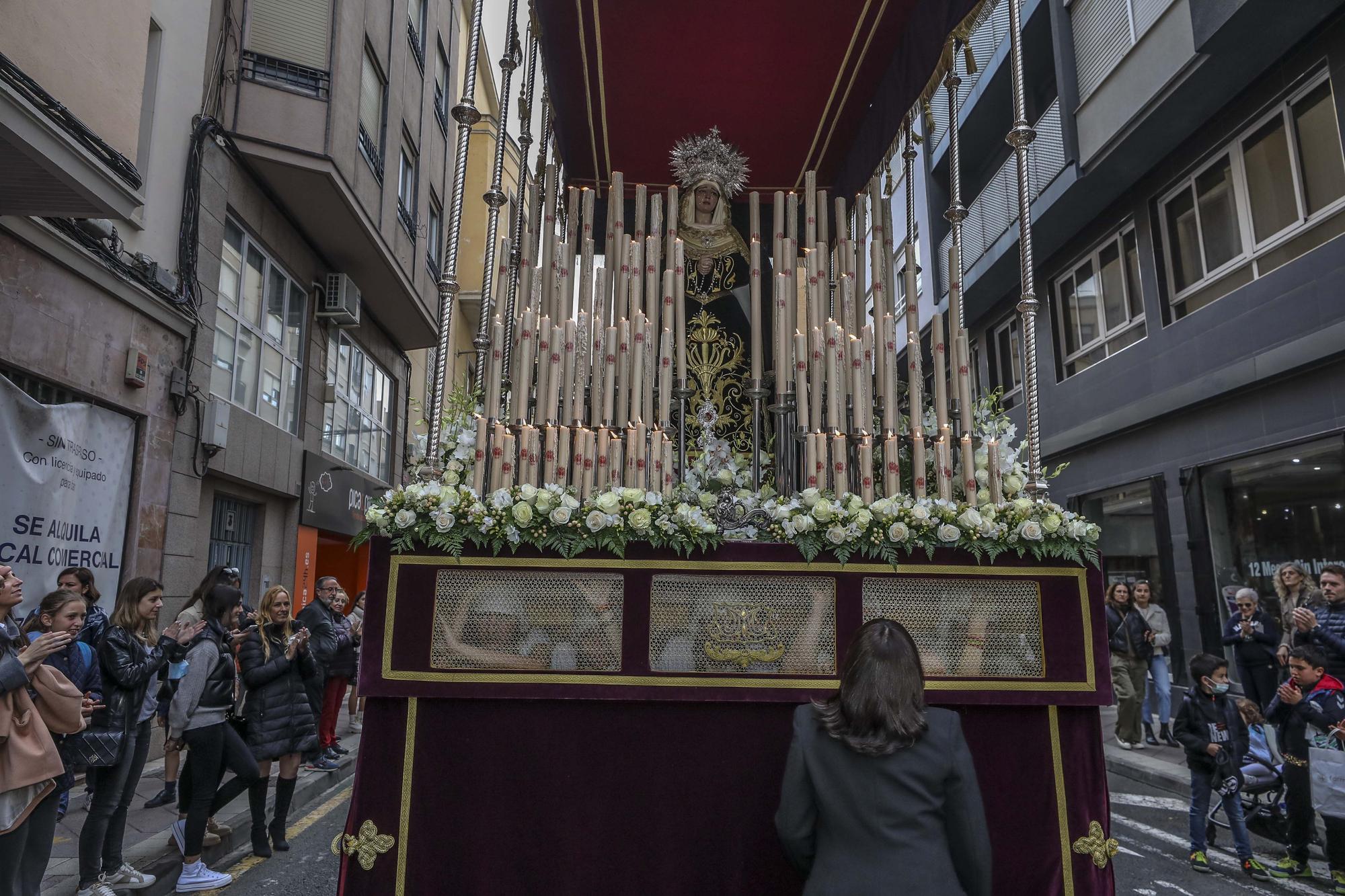 Procesiones Martes Santo Elche: La Sagrada Lanzada,Nuestro Padre Jesus de la Caida,La Santa Mujer Veronica,Santisimo Cristo del Perdon.