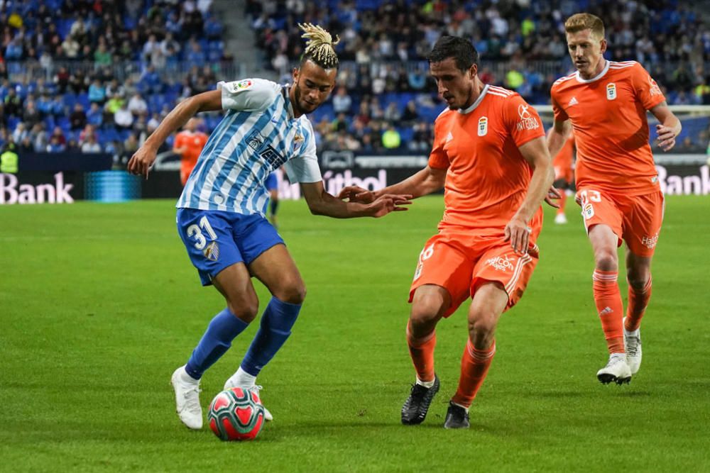 Málaga vs Oviedo en imágenes