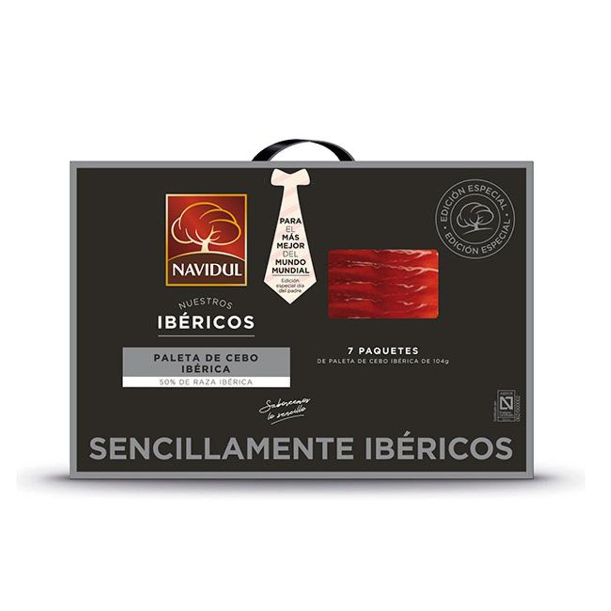 Maletín especial de ibéricos de Navidul