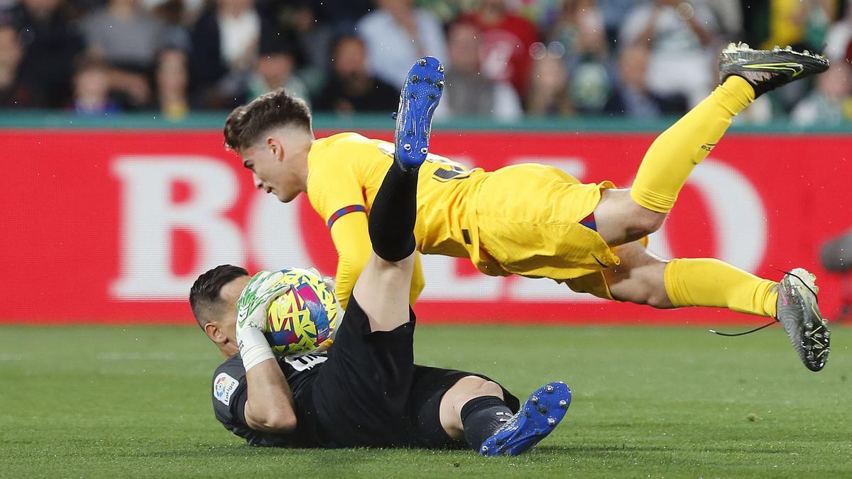 Elche - Barcelona en imágenes