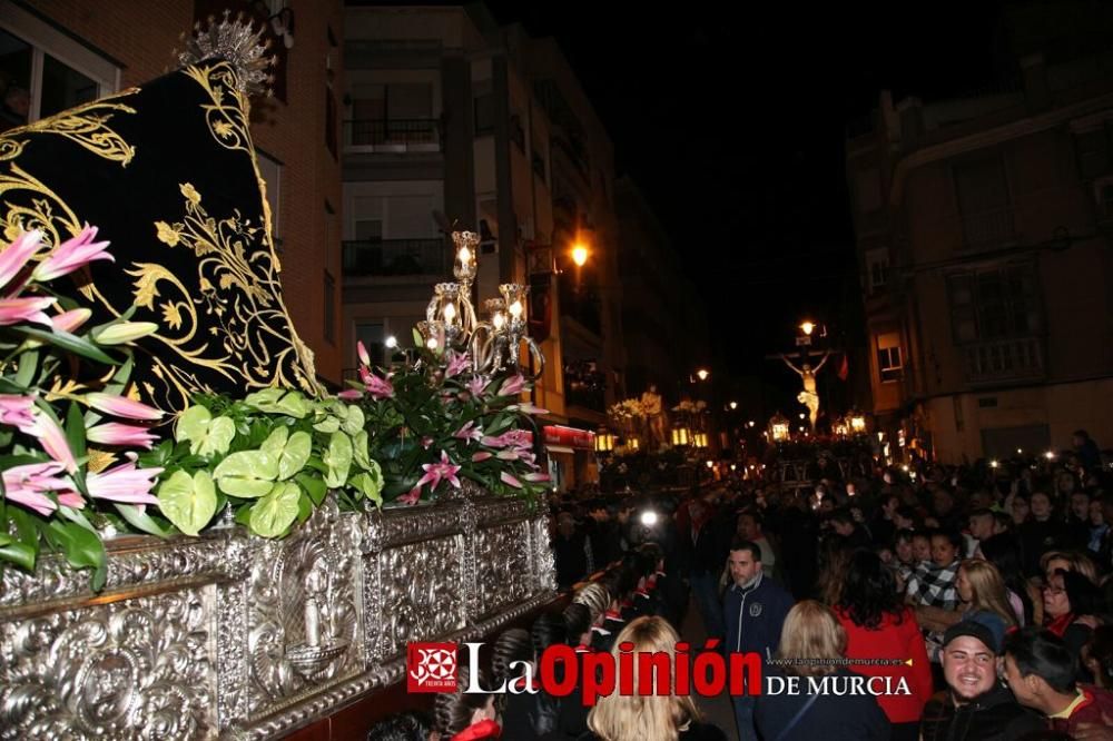 Encuentro en Lorca del Cristo de la Sangre, Señor de la Penitencia y la Virgen de la Soledad