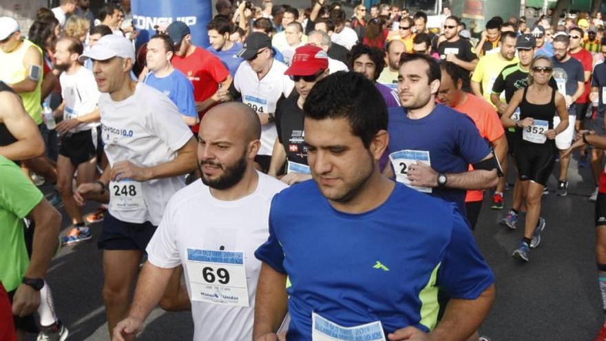 Imagen de la salida de la carrera de pasado año.