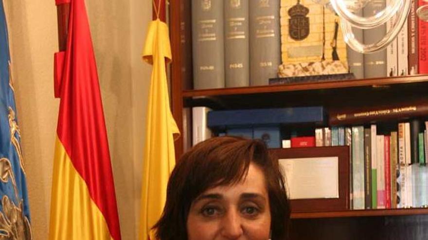 La alcaldesa de Mayte Parra defiende su gestión al frente del Ayuntamiento