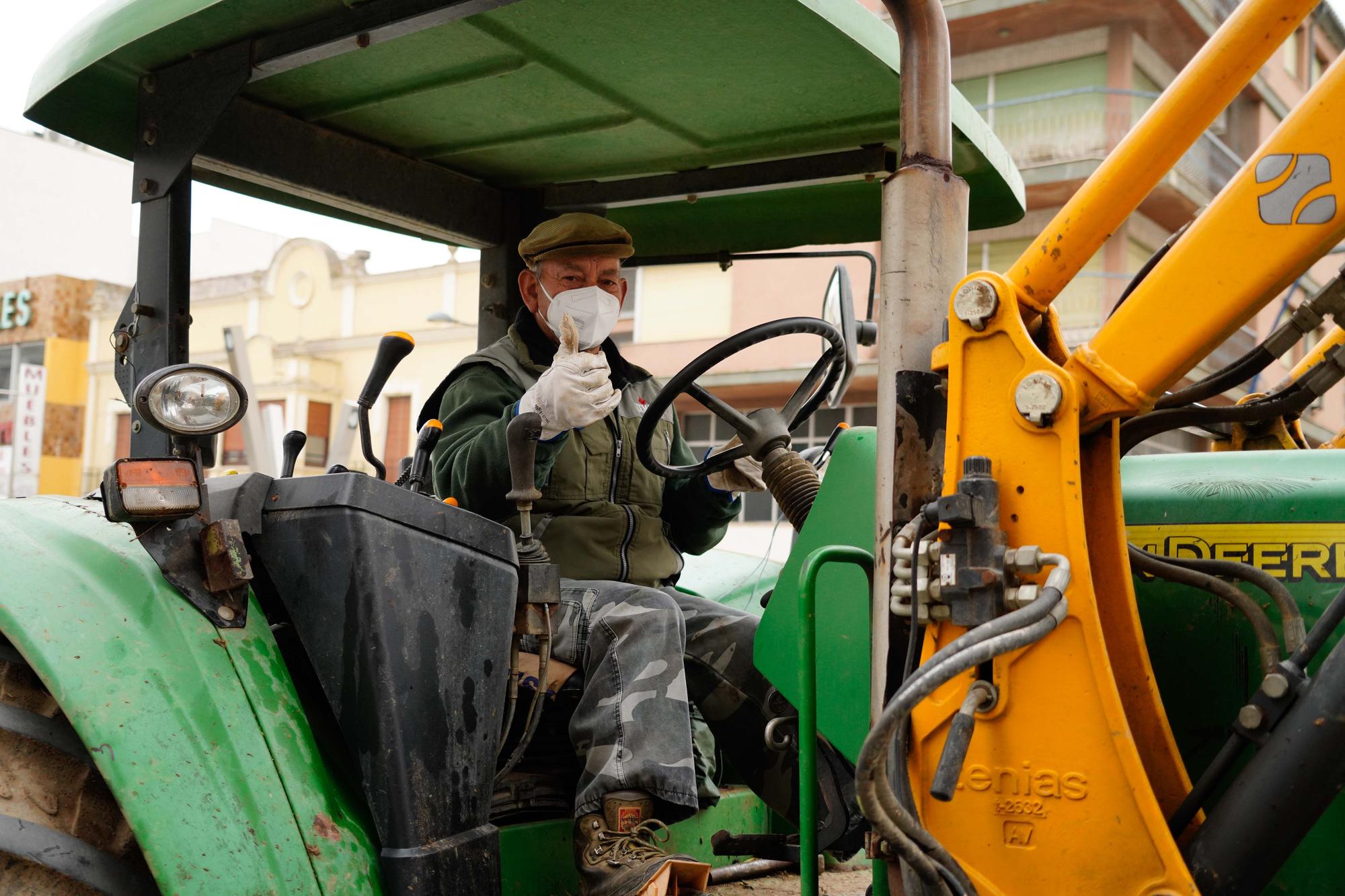 Tractorada en Los Pedroches por la crisis del campo