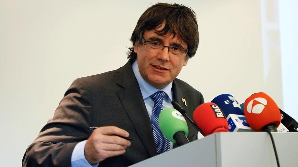 Carles Puigdemont el pasado día 19 de septiembre en Flandes.