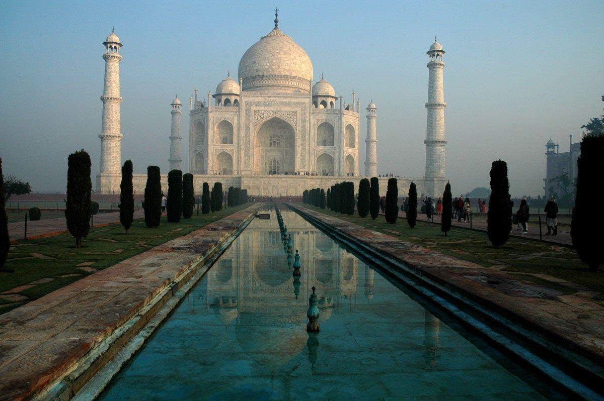 La  belleza eterna del Taj Mahal