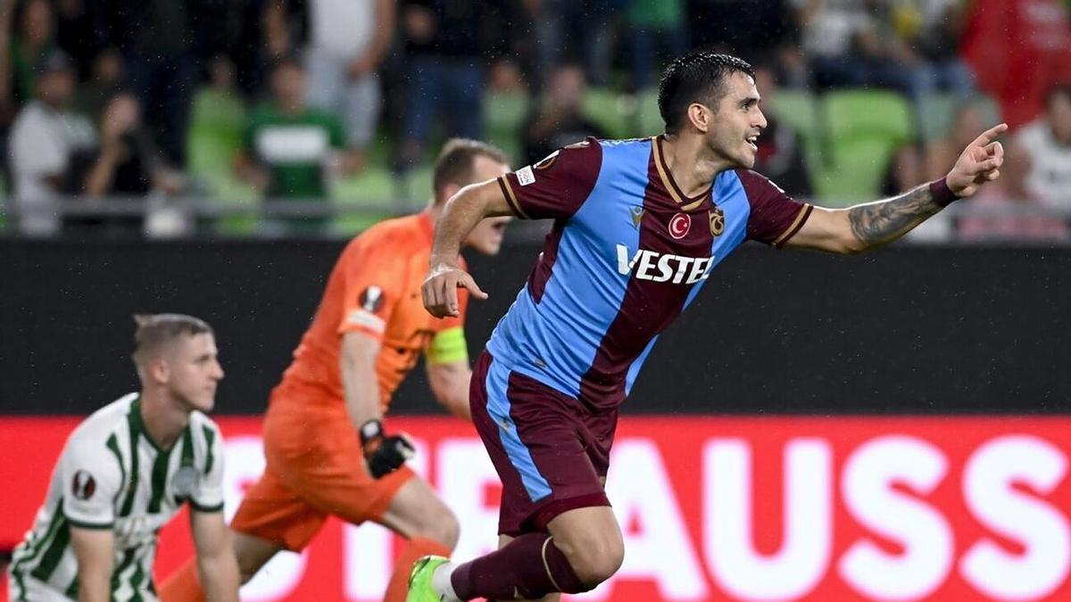 Maxi, en el Trabzonspor.