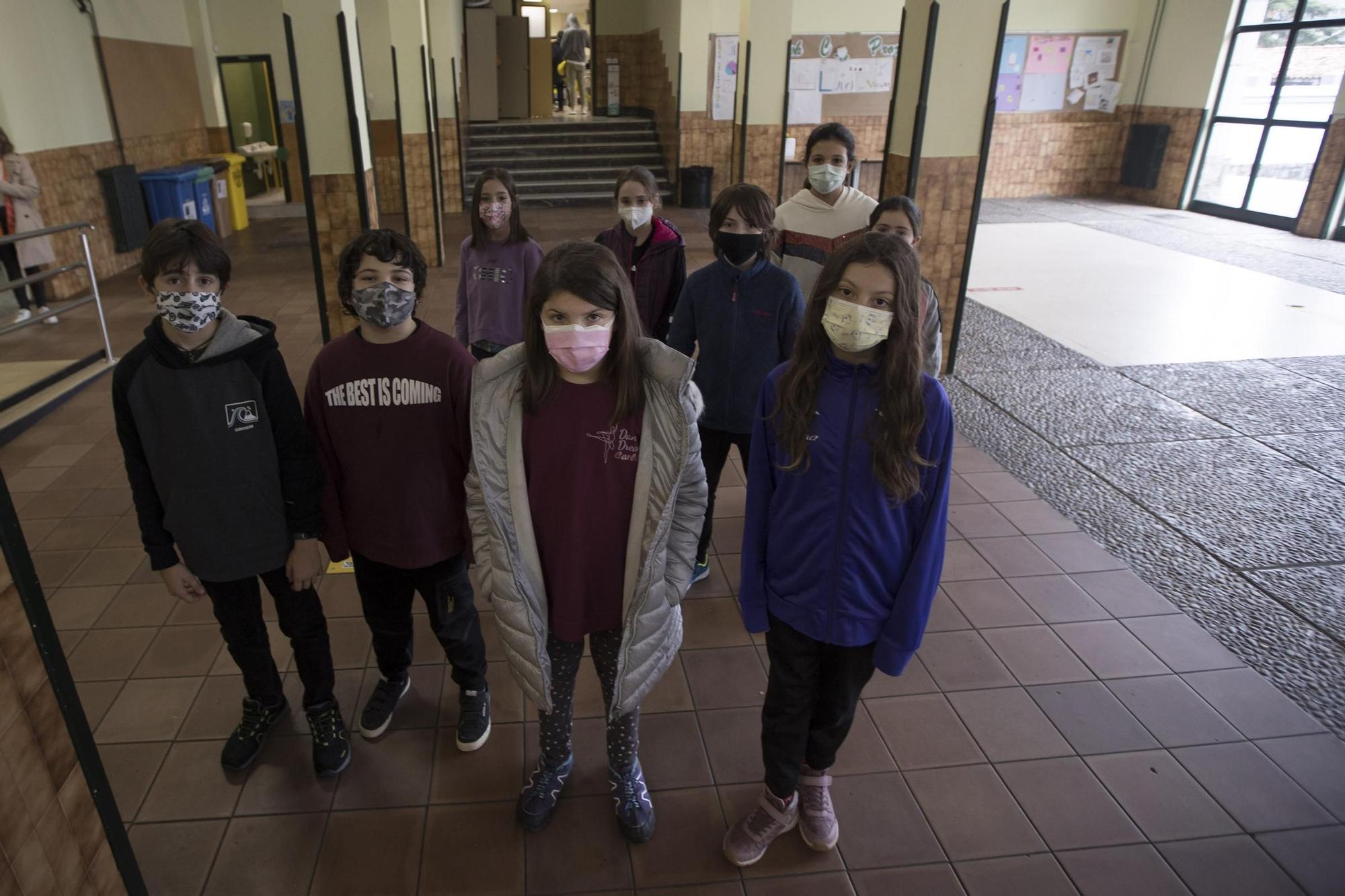 Los escolares asturianos vuelven a las aulas tras las vacaciones de Navidad