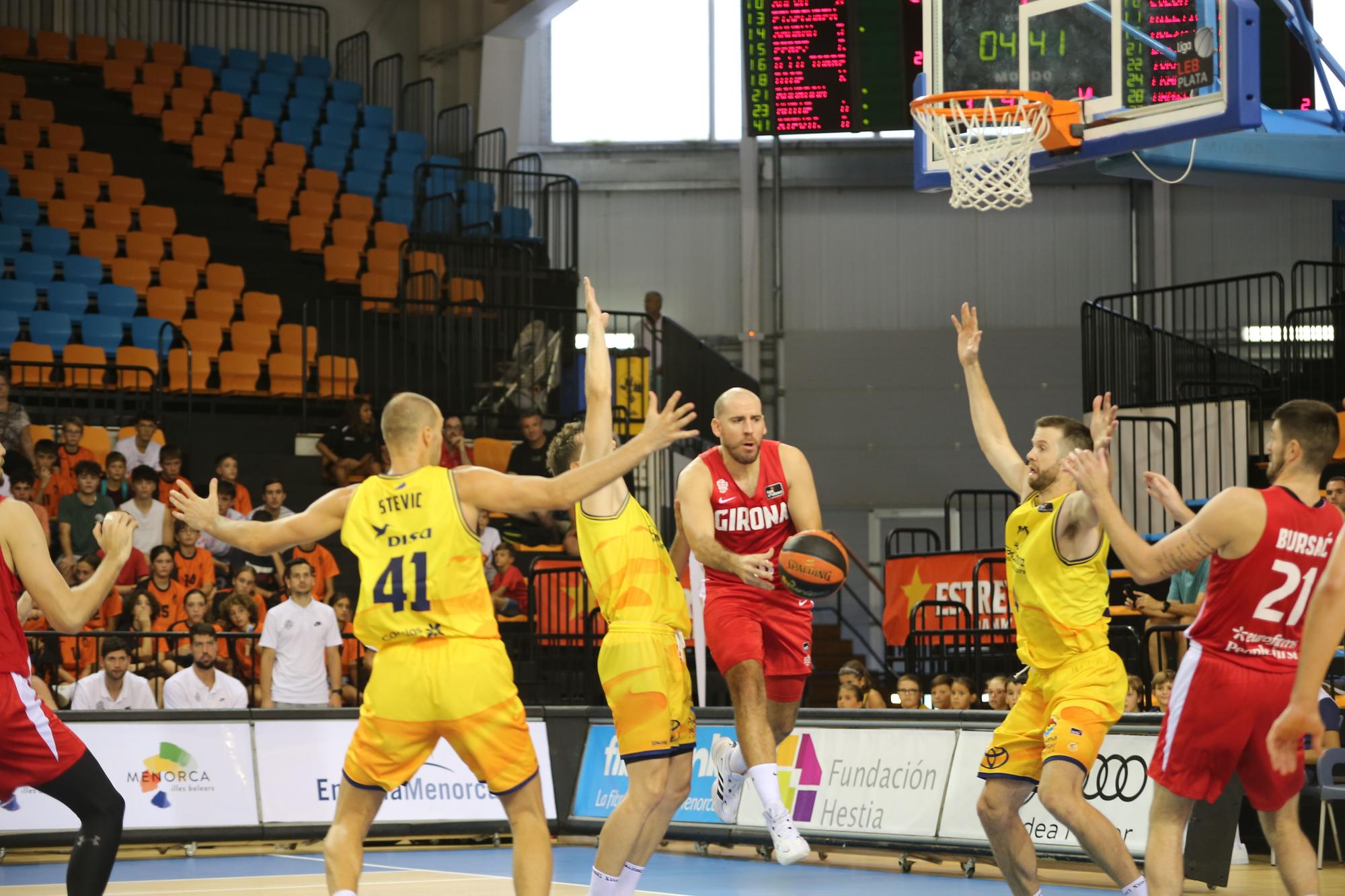 El Bàsquet Girona cau derrotat contra el Gran Canària a Maó (76-71)