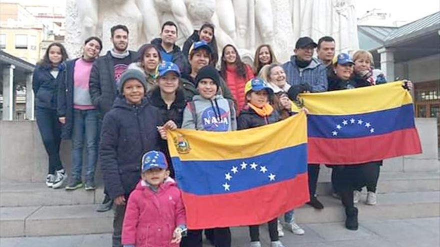 Los venezolanos de la provincia piden apoyo español para Guaidó