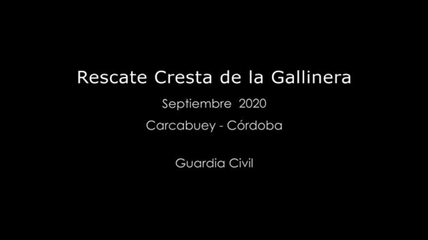 Rescatado un senderista herido en Carcabuey