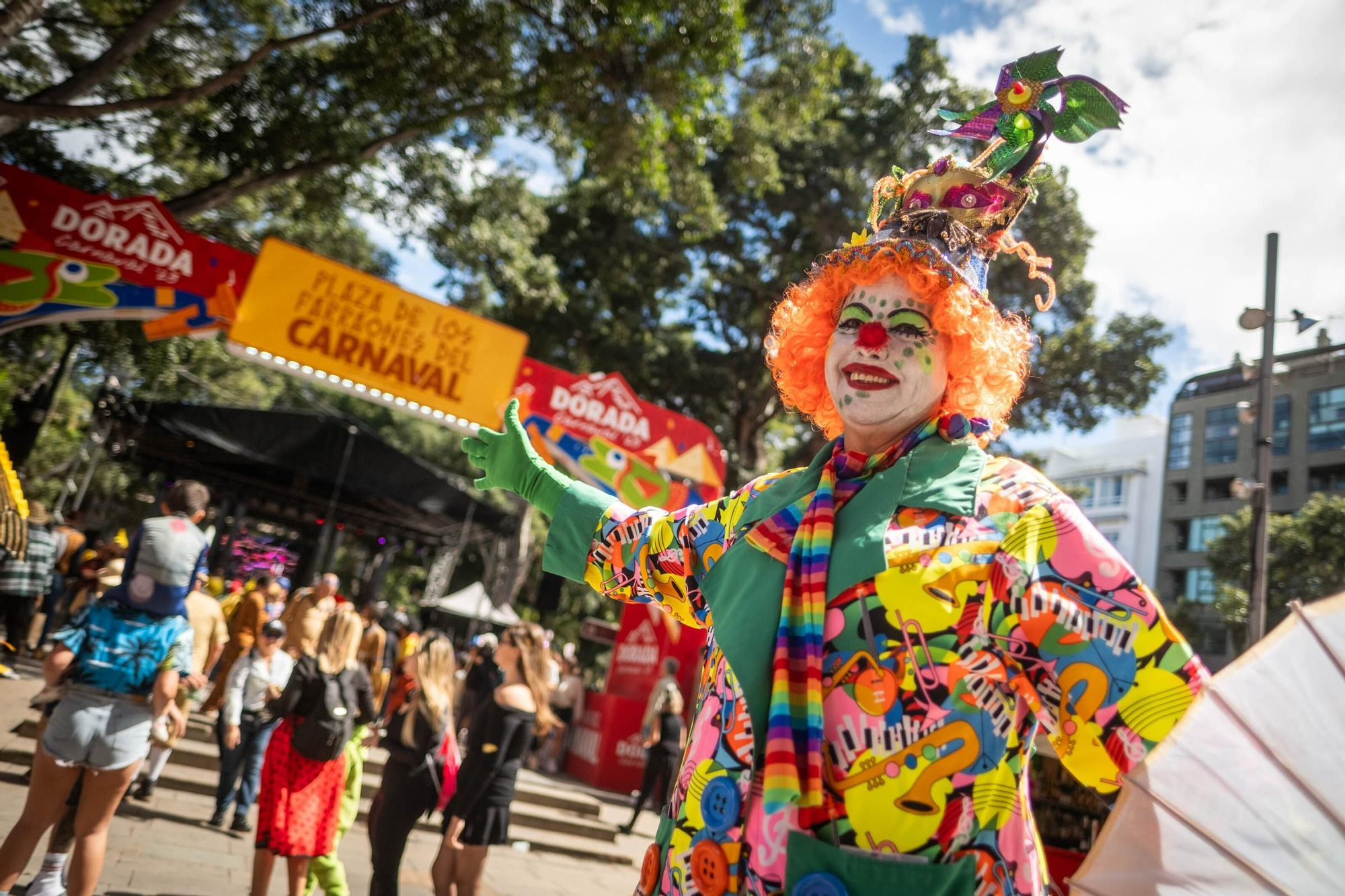 Santa Cruz celebra su segundo Carnaval de día
