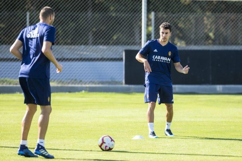 Primer entrenamiento del Real Zaragoza