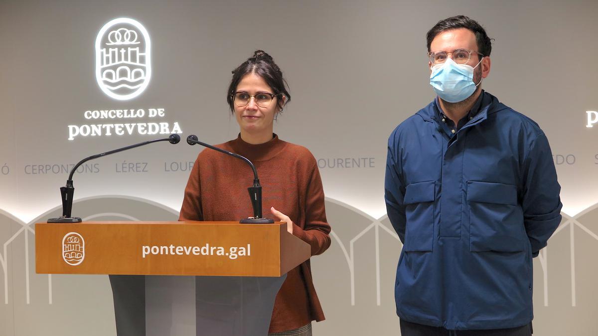 Anabel Gulías y Ramón Marrades anunciaron esta mañana que Pontevedra sería sede de la Placemaking Week Europe