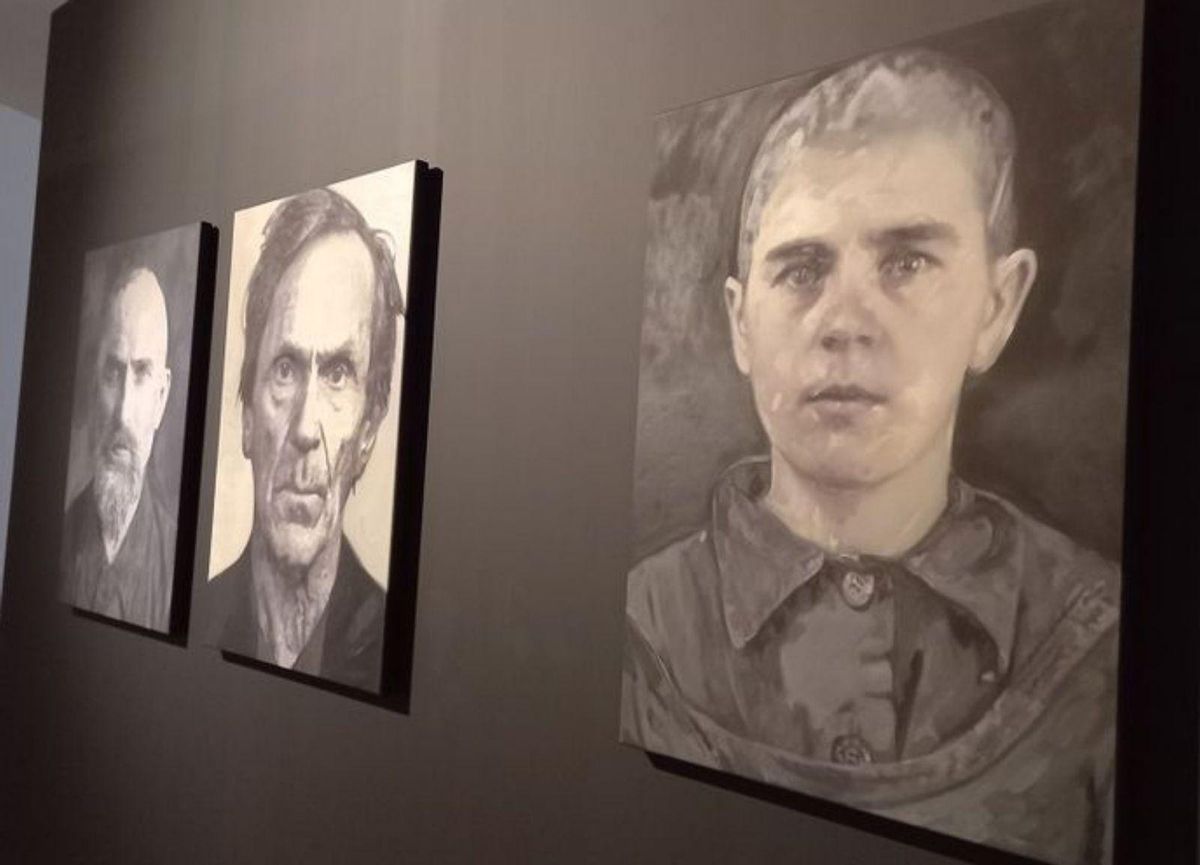 Prisioneros del artista Norberto Olmedo.