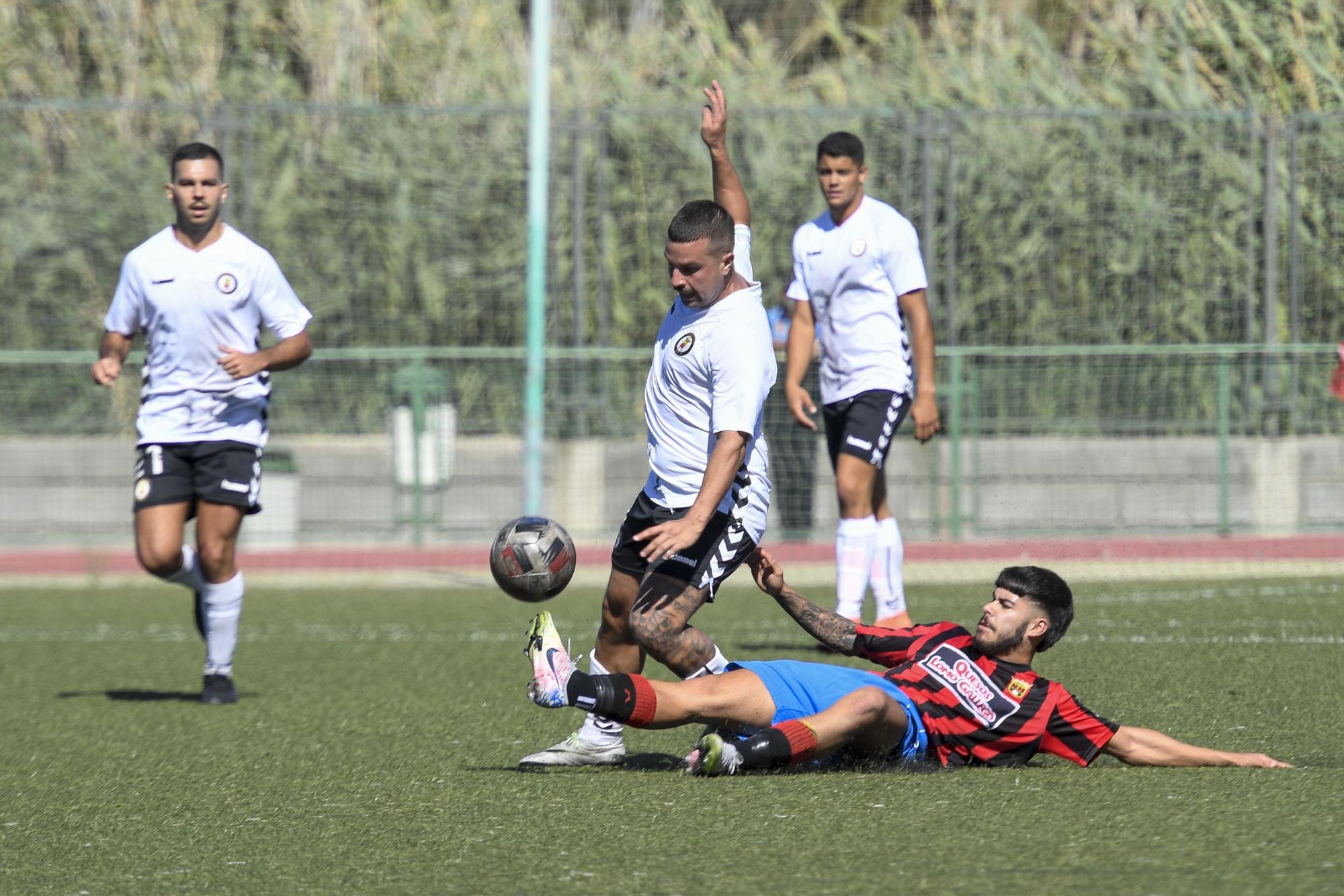 Partido entre el Arucas y el Unión Viera, de Tercera División