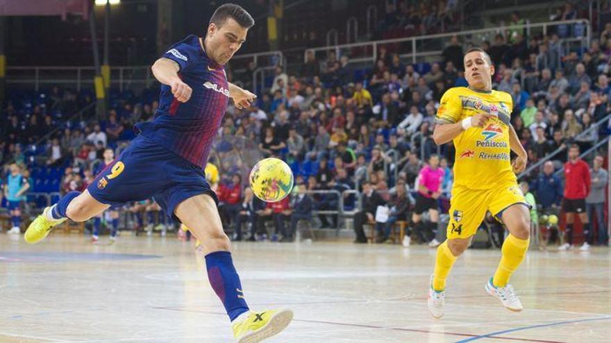 El Peñíscola cae ante un Barcelona superior (6-1)