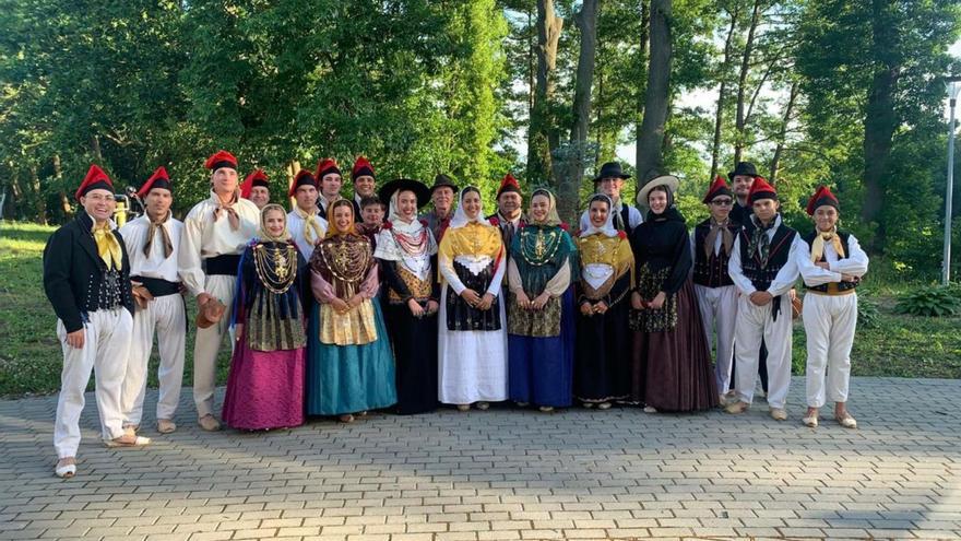 Es Broll se lleva el premio al mejor traje tradicional en un festival de Polonia